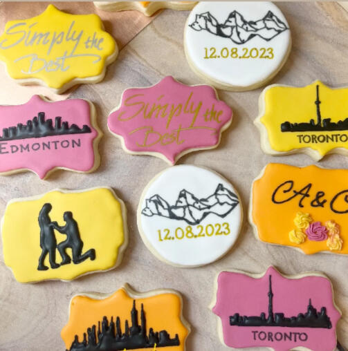 Wedding cookies