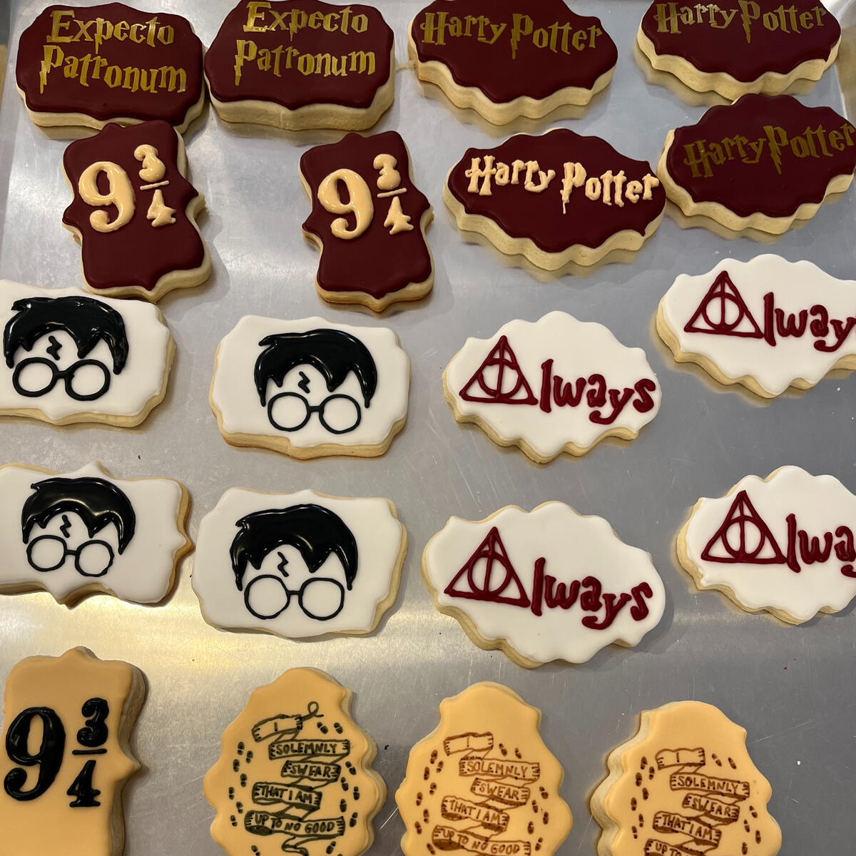 Harry Potter cookies